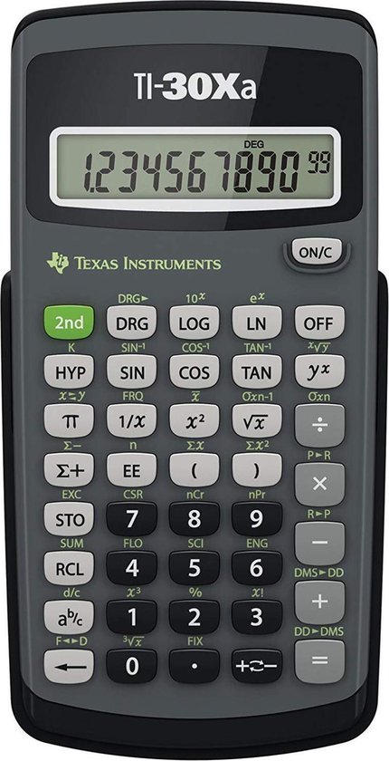 Trouwens Zich voorstellen overzien Texas Instruments TI-30XA | bol.com
