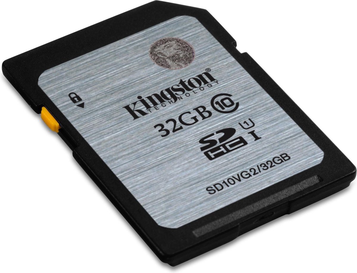 Kingston Secure Digital 32GB SDHC Class 10
