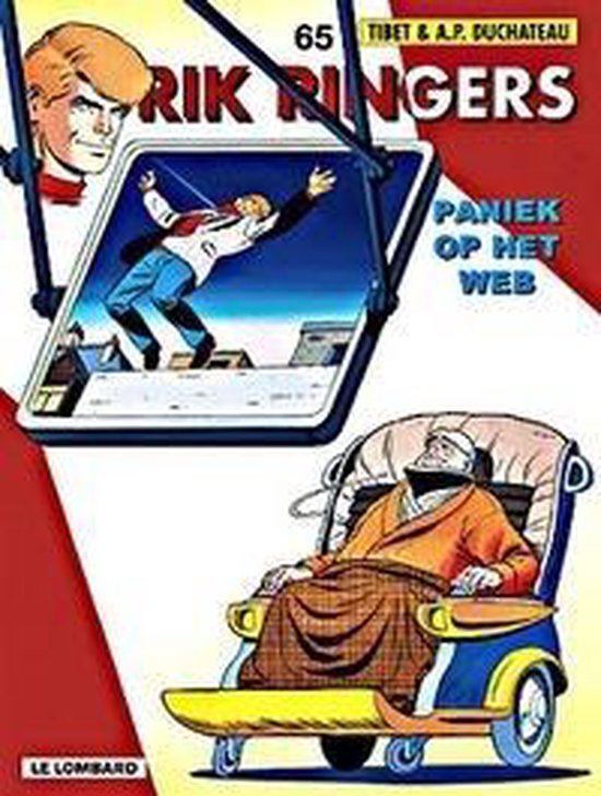 Cover van het boek 'Rik Ringers / 65. Paniek Op Het Web' van  Tibet