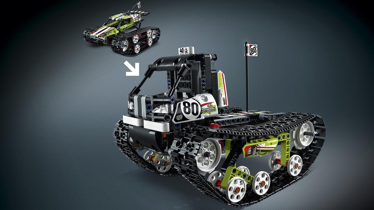 LEGO Technic Le bolide sur chenilles télécommandé - 42065 | bol.com