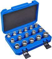 TecTake - Buiten-torx-steeksleutelset 16-dlg - 402696