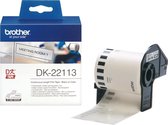 P-Touch DK-22113 transparant continue length film 62mm x 15.24m