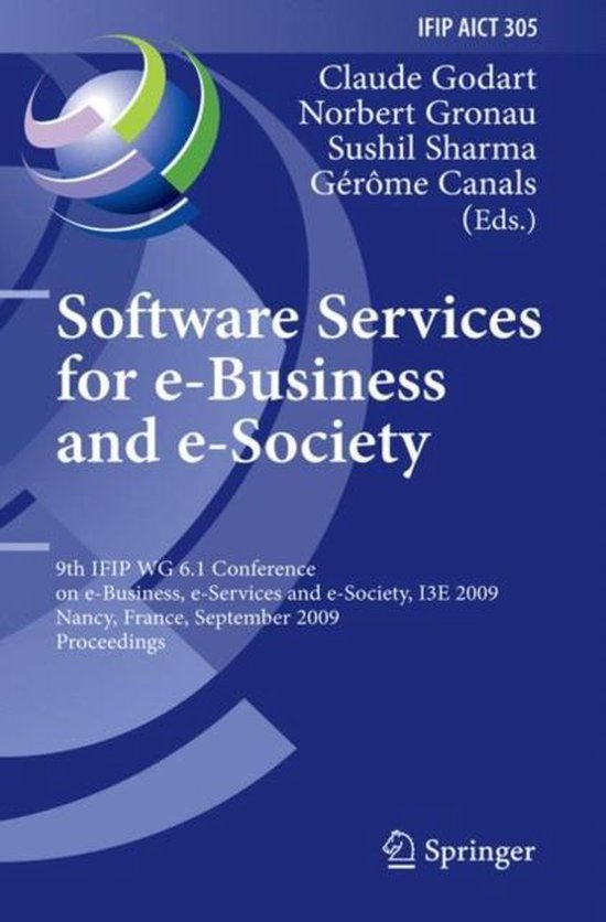 Software Services for e-Business and e-Society - cover