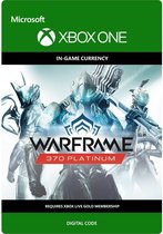 Warframe: 370 Platinum Add-on - Xbox One Download