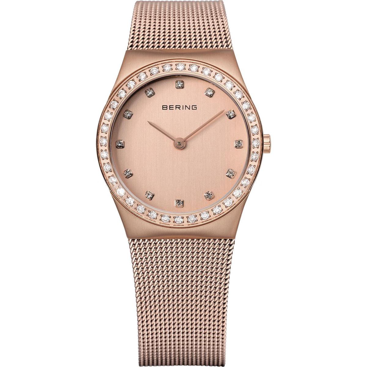 BERING 12430-366 - Horloge - Staal - Rosékleurig - Ø 30 mm