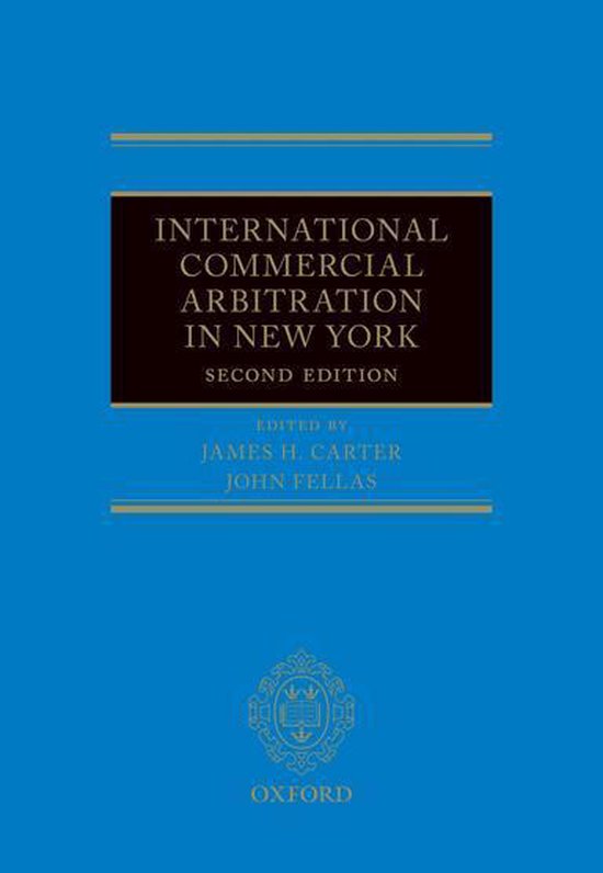 International Commercial Arbitration in New York - cover
