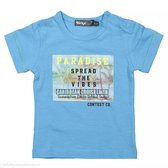 T-shirt Paradise sky bluedirkje -  Maat  62