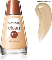 Covergirl Clean Normal Skin Foundation - 110 Classic Ivory