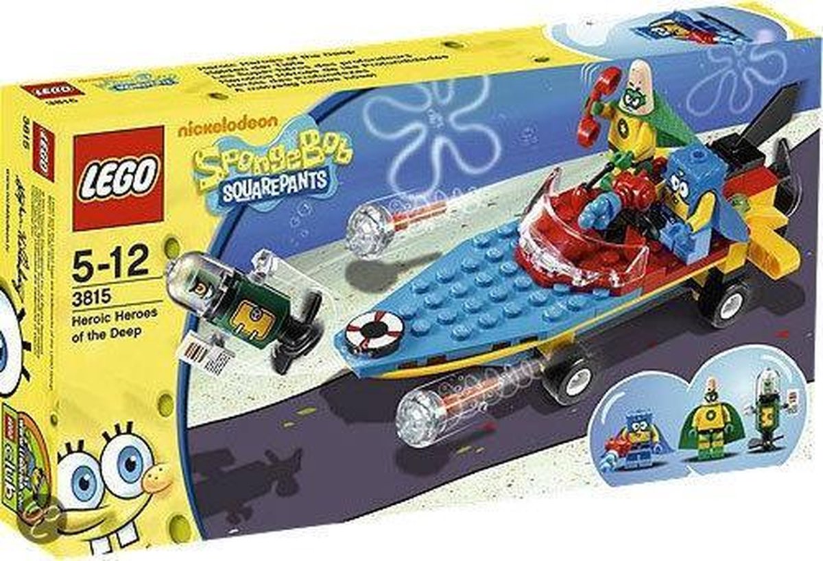 poort Draaien oorsprong LEGO Spongebob Heldhaftige Helden van het Diepe - 3815 | bol.com