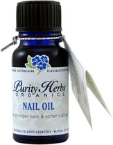 Purity Herbs - Nagelolie - 100% natuurlijk voor droge en broze nagels - Schimmelwerend - Met IJslandse kruiden- 30 ml