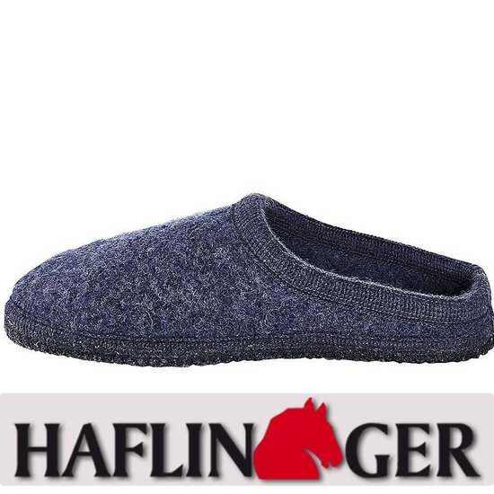 Haflinger Alaska Jeans Pantoffels Uniseks Size : 40