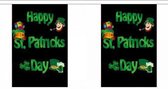 Happy St. Patricks day vlaggenlijn