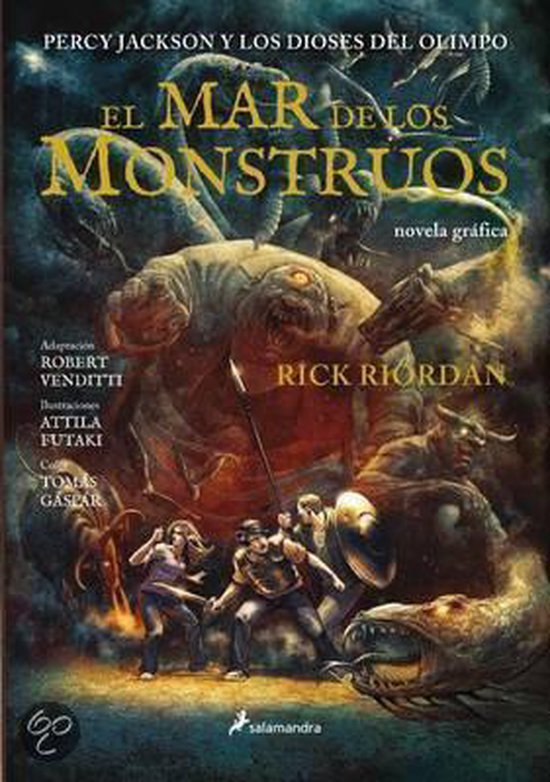 Percy Jackson 02. El Mar de Los Monstruos - cover