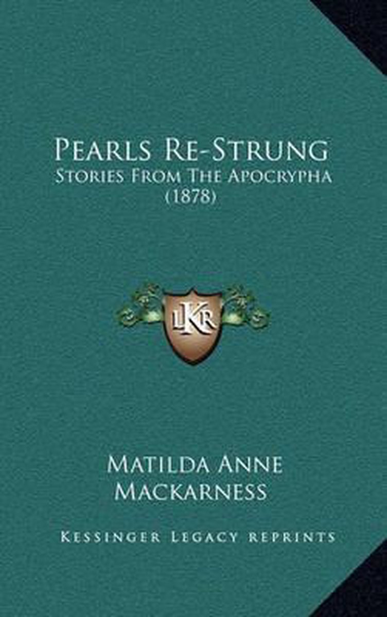 Pearls Re-strung van Matilda Anne Mackarness