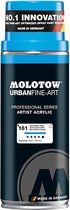 Molotow Urban Fine Art Acryl Spray: Shock Blauw - 400ml spuitbus voor canvas, plastic, metaal, hout etc.