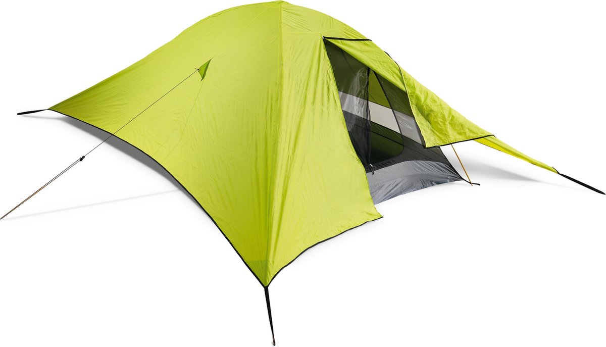 Cocoon Mosquito Dome Rain Fly muskietennet geel/groen