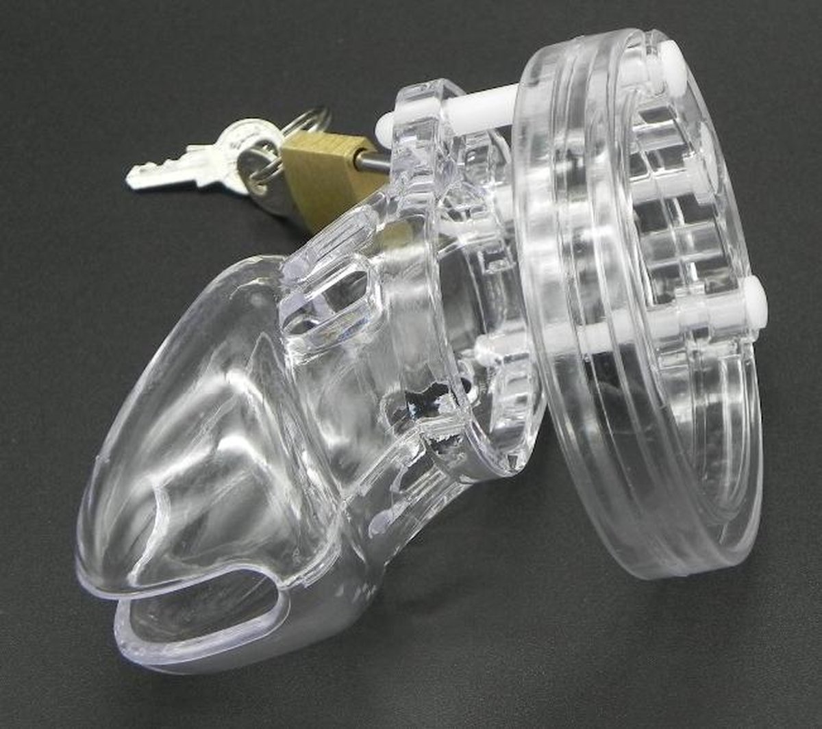Goedkoopste Daily Goods - Mannen kuisheidskooi small - chastity device - peniskooi - plastic