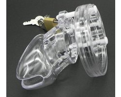 Daily Goods - Mannen kuisheidskooi small - chastity device - peniskooi - plastic