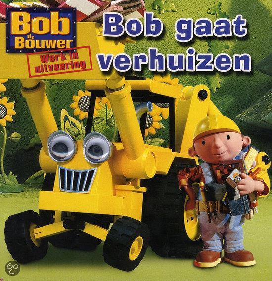 Cover van het boek 'Bob gaat verhuizen'