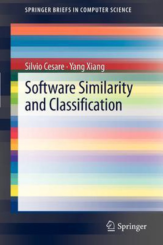 Software Similarity And Classification - cover