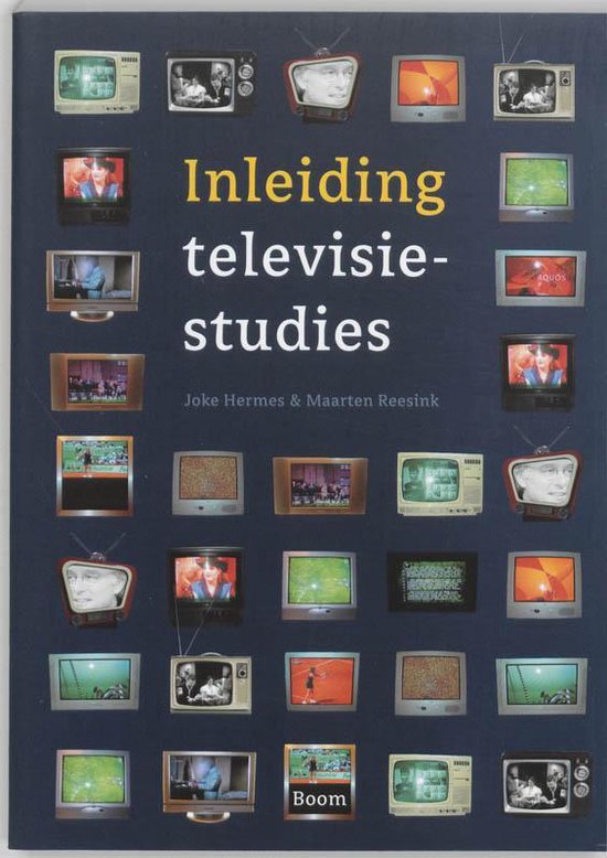 Cover van het boek 'Inleiding televisiestudies / druk 1' van Maarten Reesink en Joke Hermes