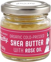 Organic Cold Pressed Shea Butter met Rose Oil - 60 gram