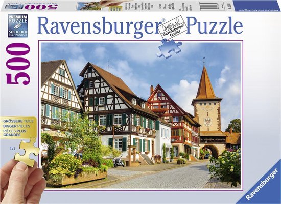 Ravensburger puzzel Gengenbach in het Kinzigtal - legpuzzel - 500 stukjes |  bol