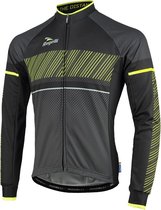 Rogelli Wielershirt LM Ritmo Zwart/Fluor M