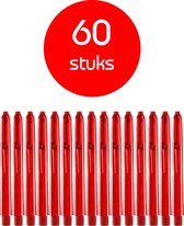 Dragon Darts - edgeglow - darts shafts - 20 sets (60 stuks) - medium  - rood  - dart shafts - shafts