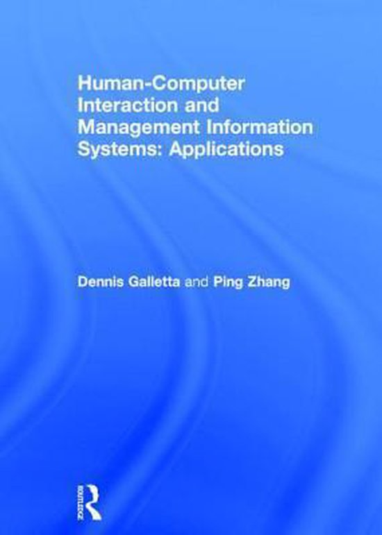 Human-Computer Interaction and Management Information Systems