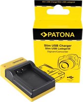 Compact Patona oplader voor de accu Canon LP-E17