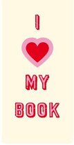 Magnetische boekenlegger: I - hart - my book
