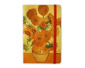 Softcover notitieboekje A6, Zonnebloemen, Vincent van Gogh