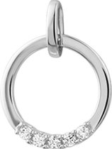 The Jewelry Collection Hanger Diamant 0.10ct H Si - Witgoud