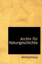 Archiv Fur Naturgeschichte