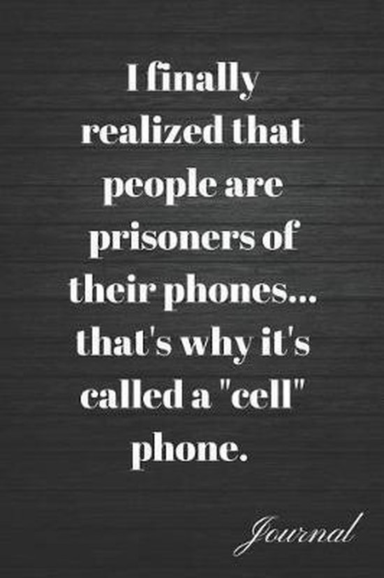 I Finally Realized People Are Prisoners of Their Phones...That's Why It