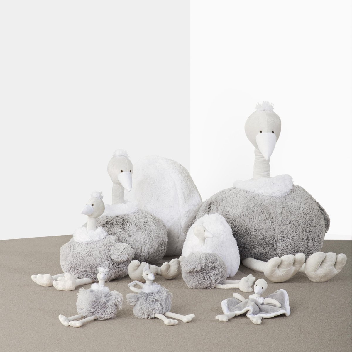 QUAX - BOBO - OSTRICH - EGG WHITE - 30 CM