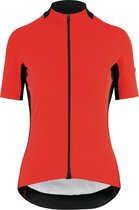 assos LAALALAIEVO Fietsshirt korte mouwen Dames rood/wit Maat M