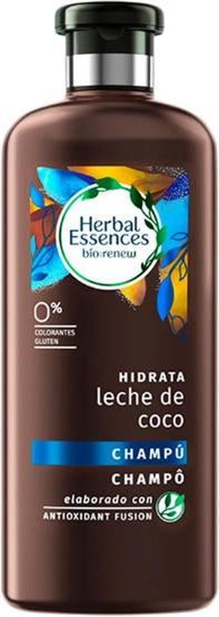 MULTI BUNDEL 4 stuks Herbal Essences Coconut Milk Shampoo 400ml