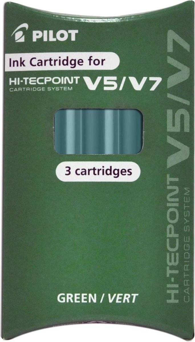 Pilot vullingen voor roller V5/V7 groen