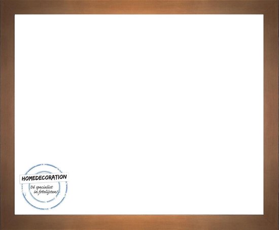 Homedecoration Misano - Cadre photo - Format photo - 45 x 71 cm - Cuivre