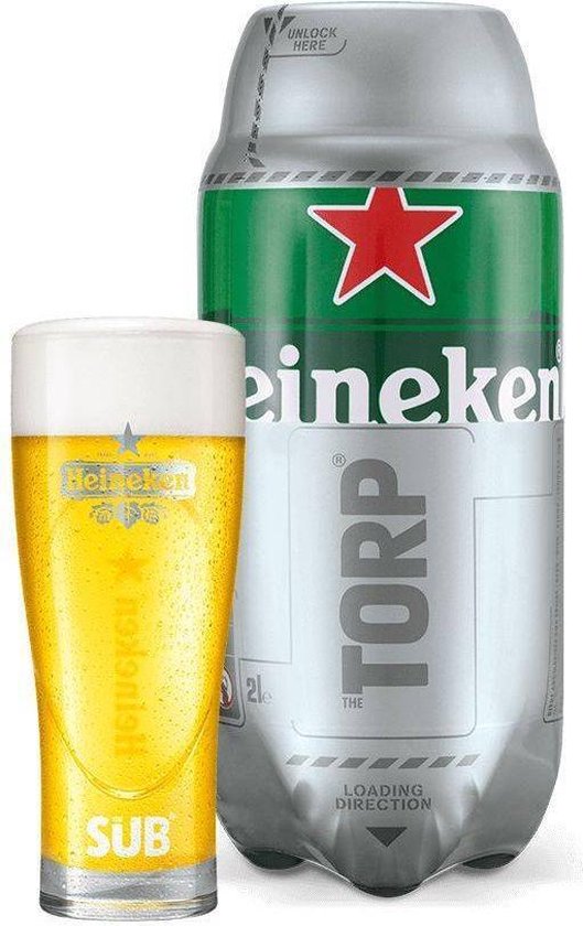 Heineken Torp - Tapvat voor THE SUB - 1 x 2 Liter | bol.com