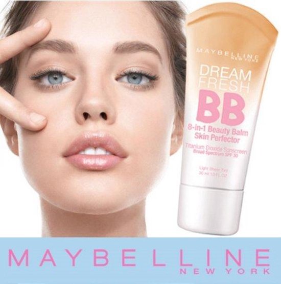 Maybelline Dream Fresh BB 8in1 Beauty Balm Skin Perfector SPF 30 Light