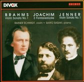 Schmidt, Rainer (Violin); Sasaki,'s - Brahms & His Friends Volume 3 (CD)