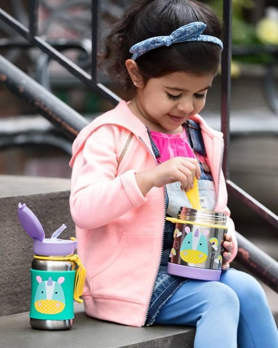 Skip Hop Zoo Bewaardoos - Thermisch - Snackbox - Eenhoorn van Skip Hop — afbeelding 4