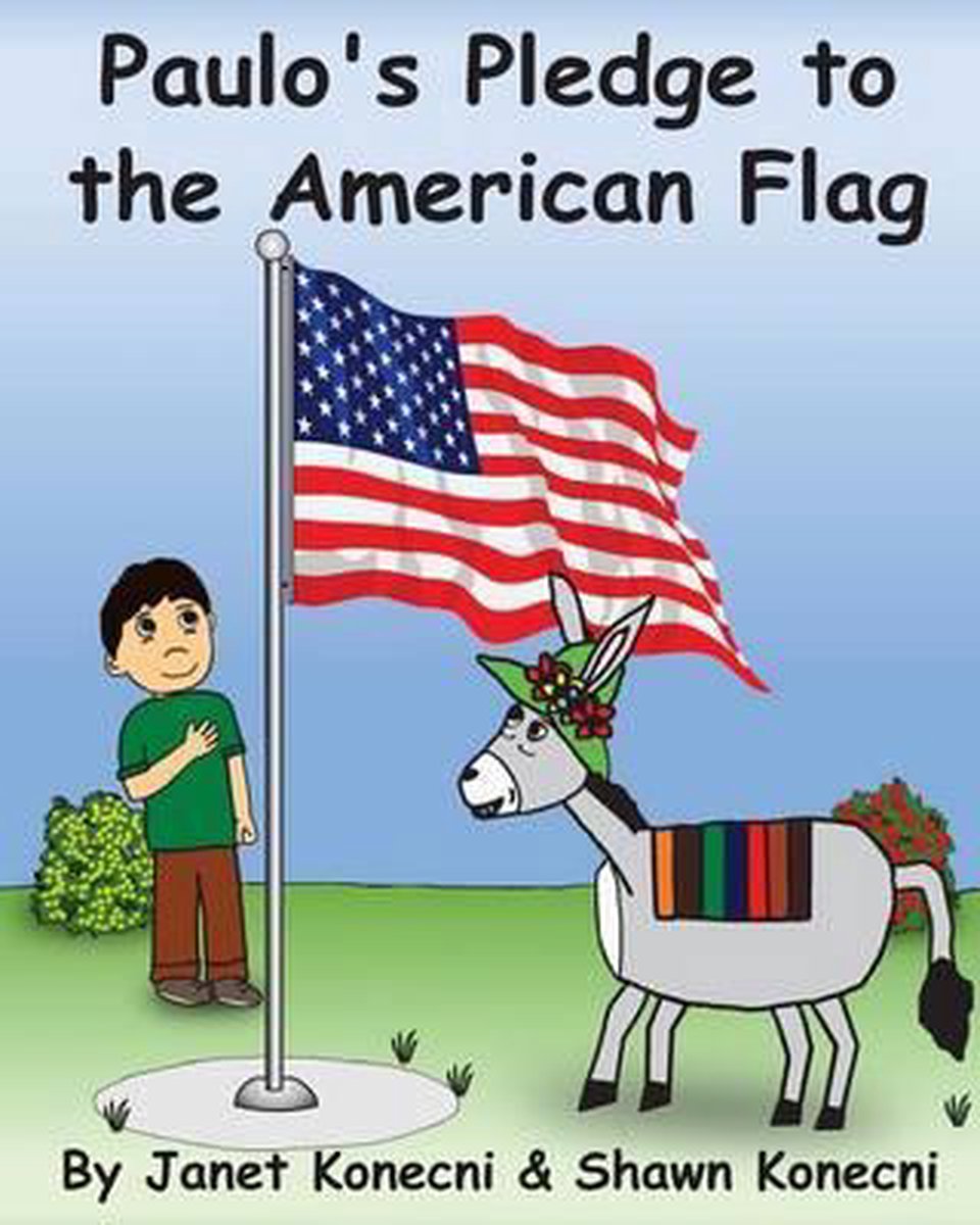 Paulo's Pledge to the American Flag main product image