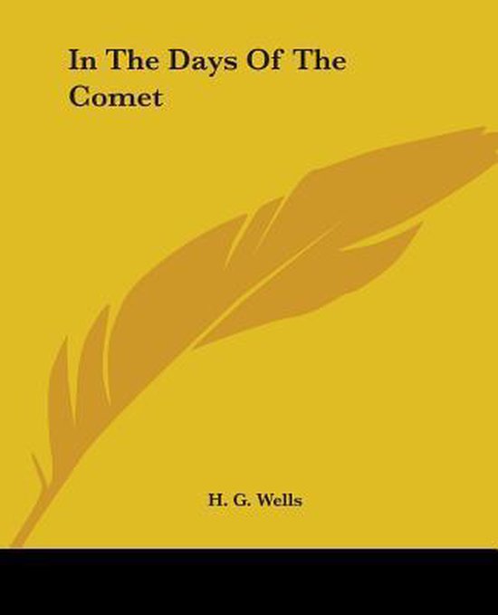 In The Days Of The Comet - cover