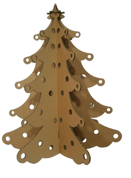 Kartonnen Kerstboom (86 cm hoog) | bol.com