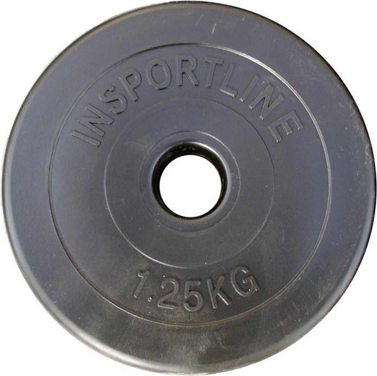 InSportline - Halterschijf 1,25 kg cement gevuld