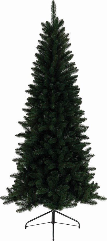 Everlands Lodge Slim Pine kunstkerstboom 150 - smalle kerstboom - zonder  verlichting | bol.com